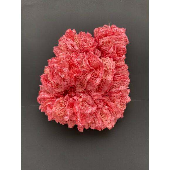 FALL/AUTUMN Women Fashion Pink Scarf Y2K Ruffle Bratz, Dusty Pink, Accessories - Picture 4 of 4